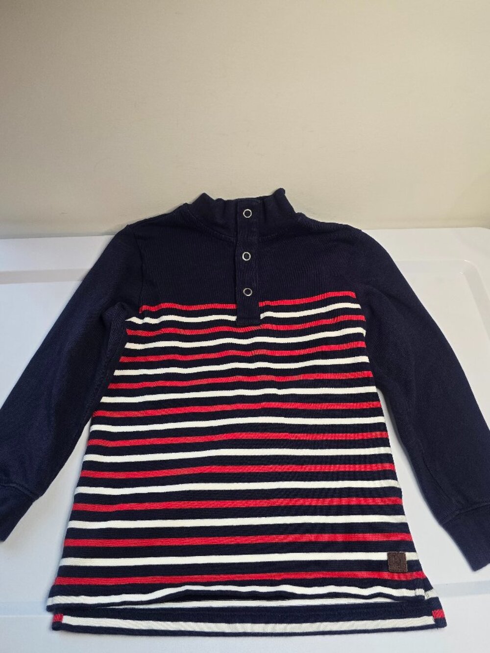 Janie and Jack - Red, White, and Blue Sweater